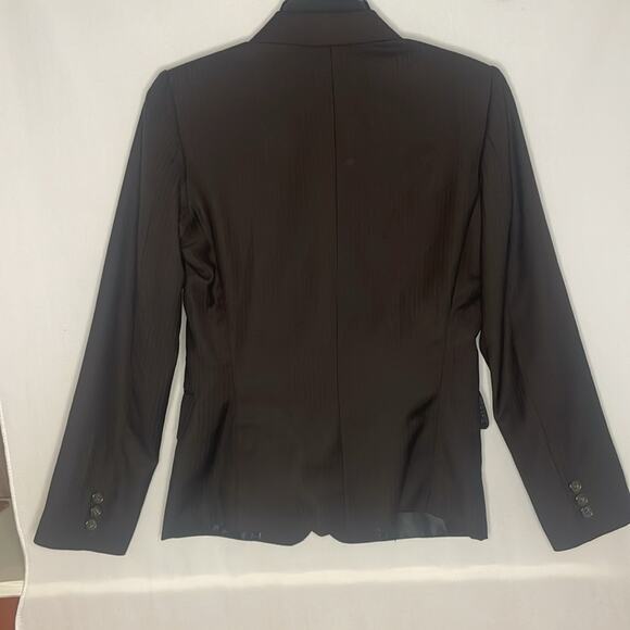 Louis collections custom black pin strip blazer - Picture 6 of 7